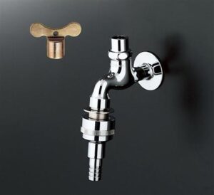 横水栓(ホース接続形、キー式、カップリング、節水、共用)